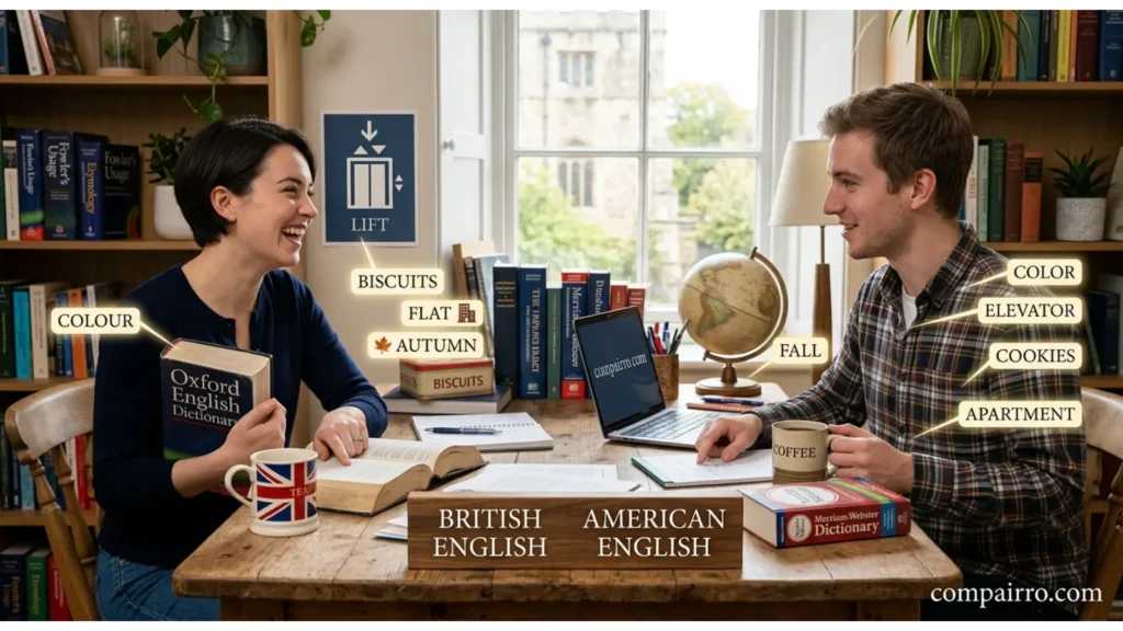 British English vs American English Usage
