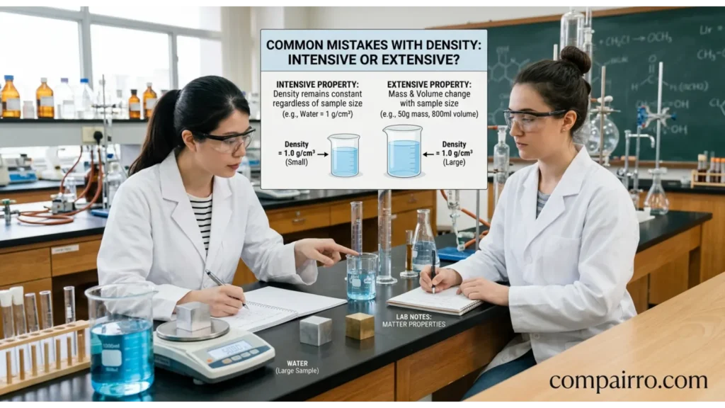Common Mistakes With Is Density Intensive or Extensive