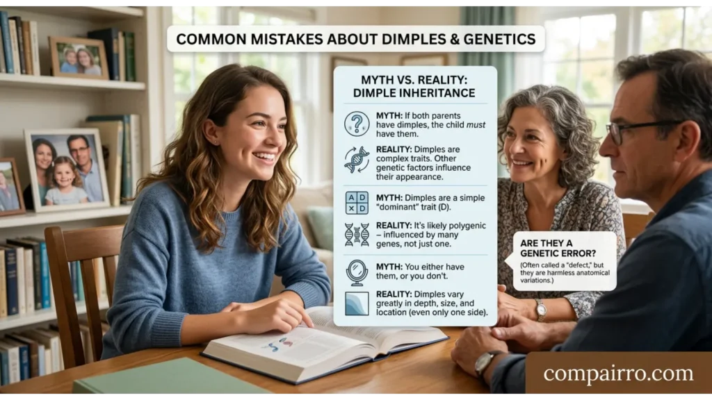 Common Mistakes About Dimples and Genetics