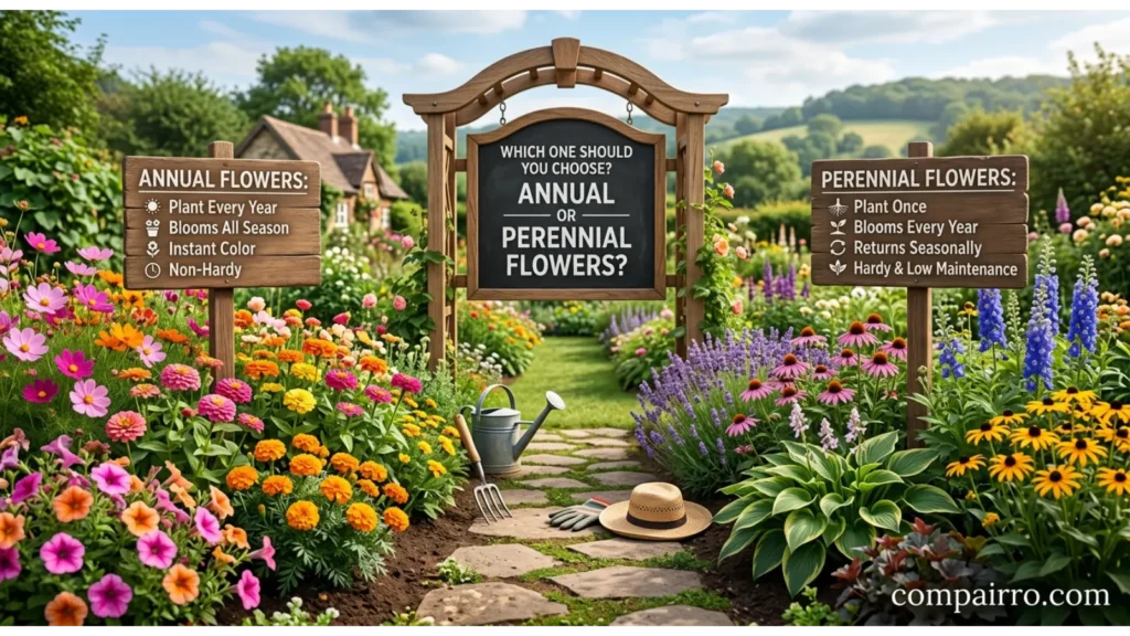 Which One Should You Choose? Annual or Perennial Flowers?