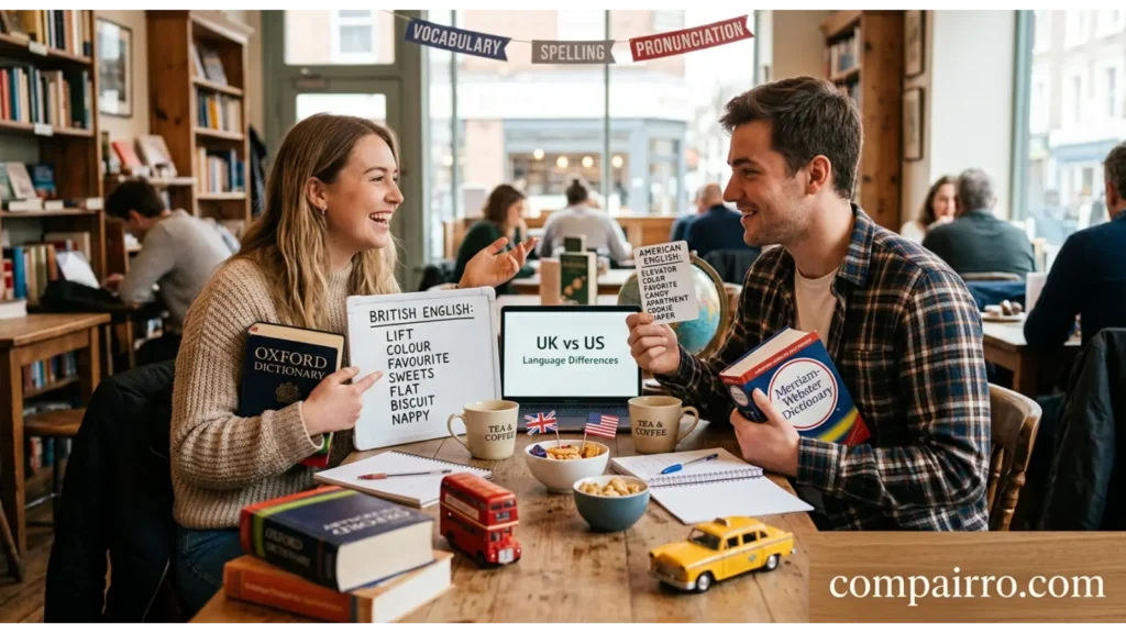 British English vs. American English Usage