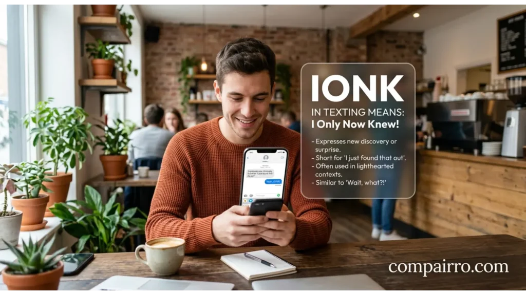 What Does IONK Mean in Text?