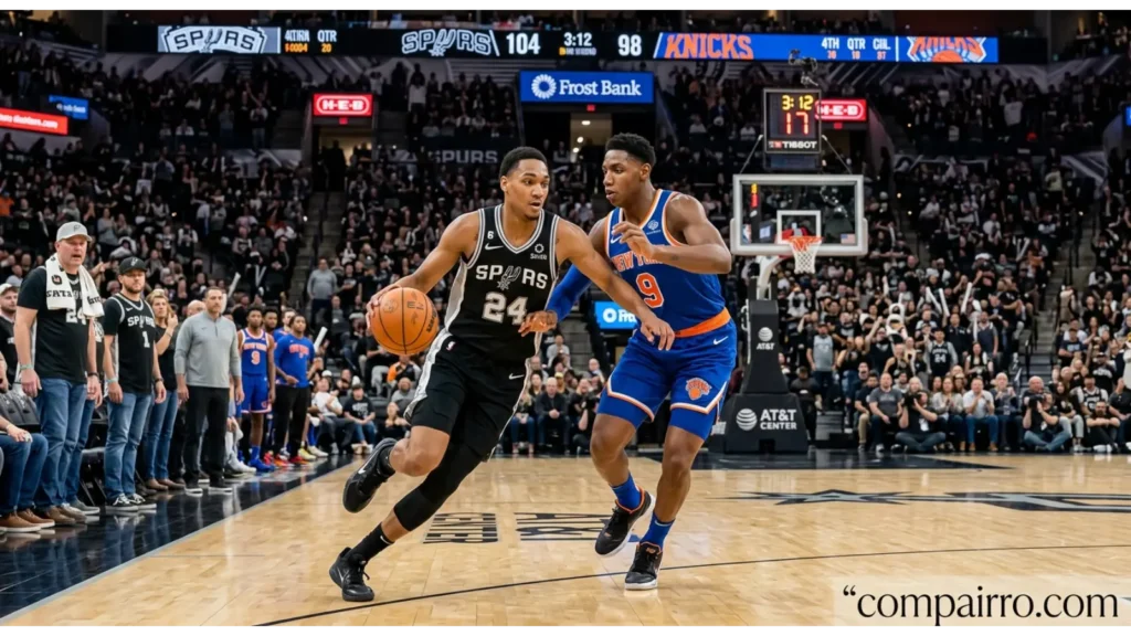 Signs or Characteristics Related to Spurs vs. Knicks