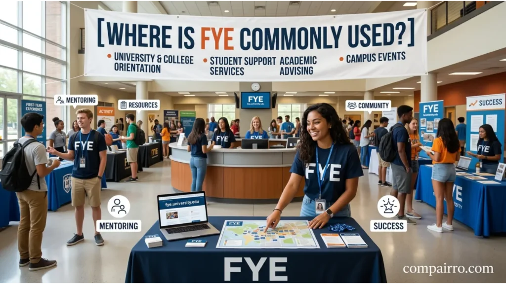 Where Is FYE Commonly Used?
