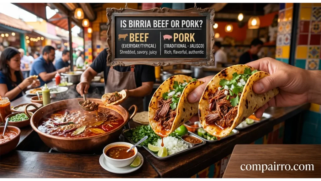 Is Birria Beef or Pork in Everyday Examples?