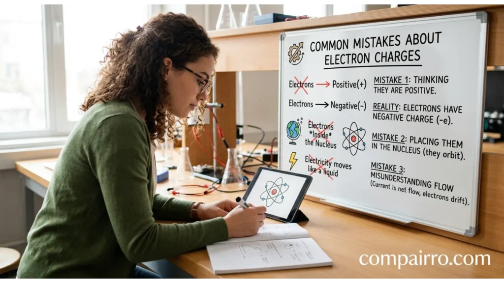 Common Mistakes About Electron Charges