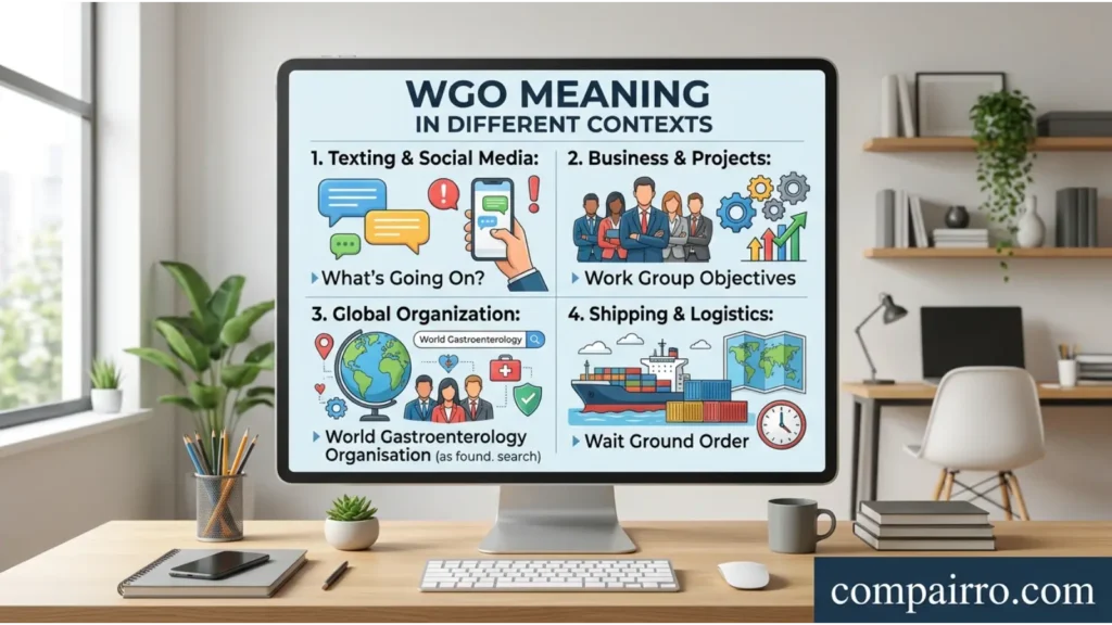 WGO Meaning in Different Contexts