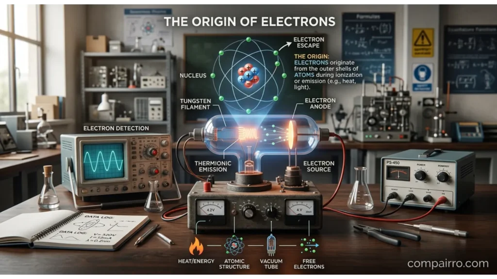 The Origin of Electrons