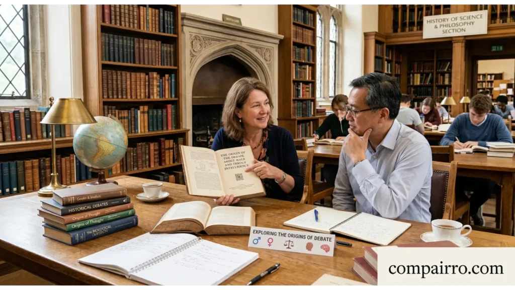 The Origin of the Debate About Male and Female Intelligence