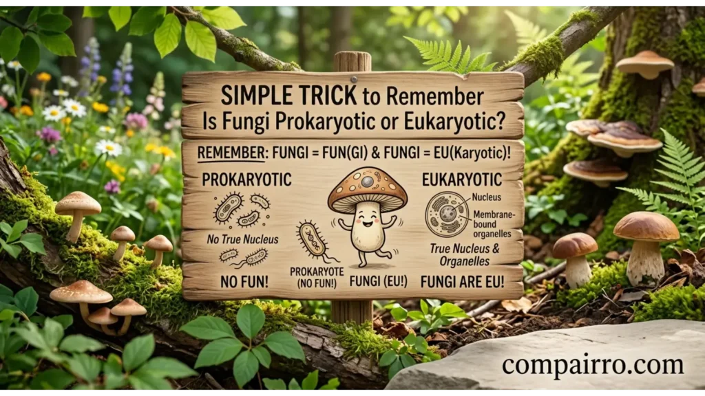 Simple Trick to Remember Is Fungi Prokaryotic or Eukaryotic