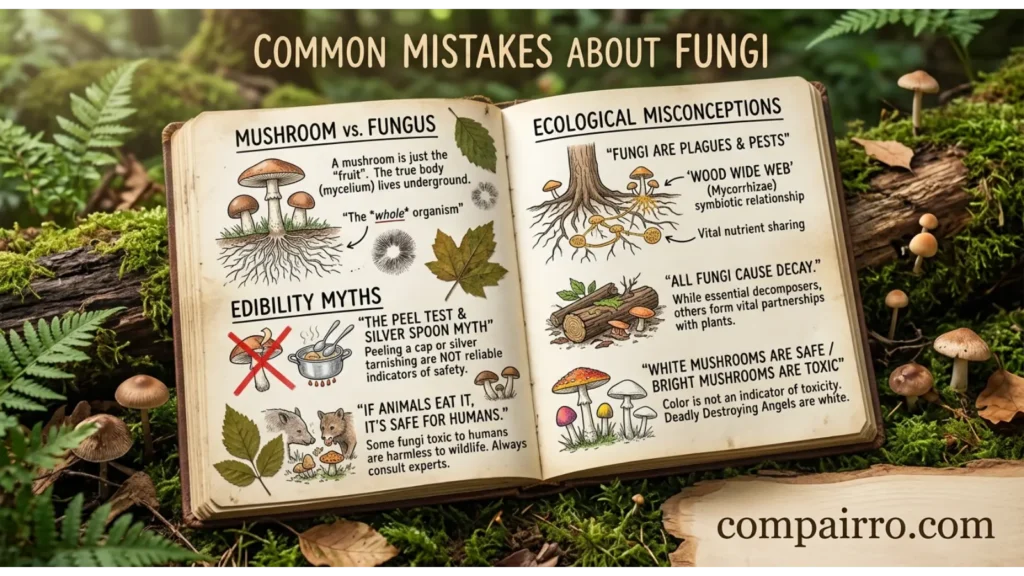 Common Mistakes About Fungi