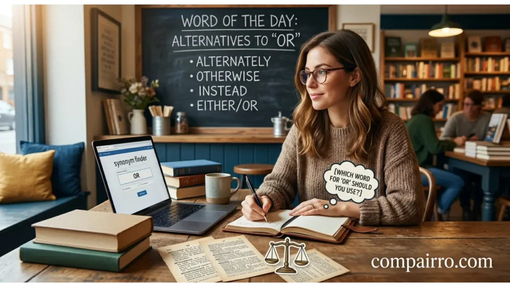 Which Another Word for Or Should You Use?