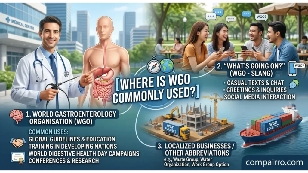 Where Is WGO Commonly Used?