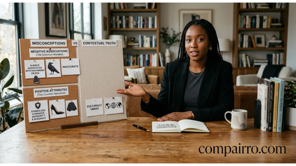 Common Mistakes About Black Being Positive or Negative