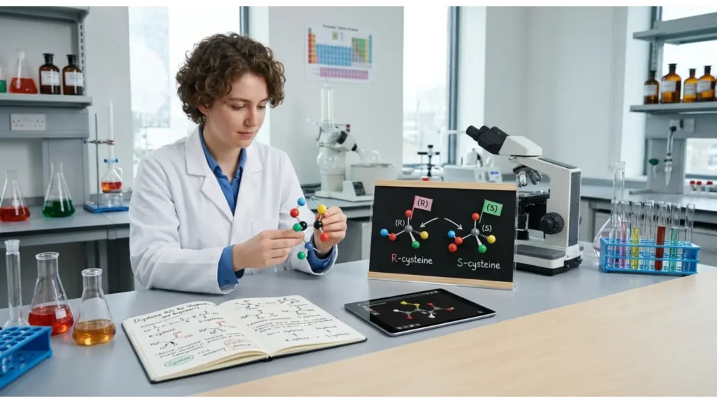 Cysteine R/S for Students and Beginners