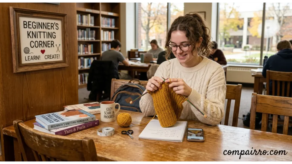Knitting or Crocheting for Students or Beginners