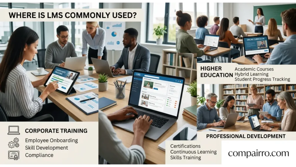 Where Is LMS Commonly Used?