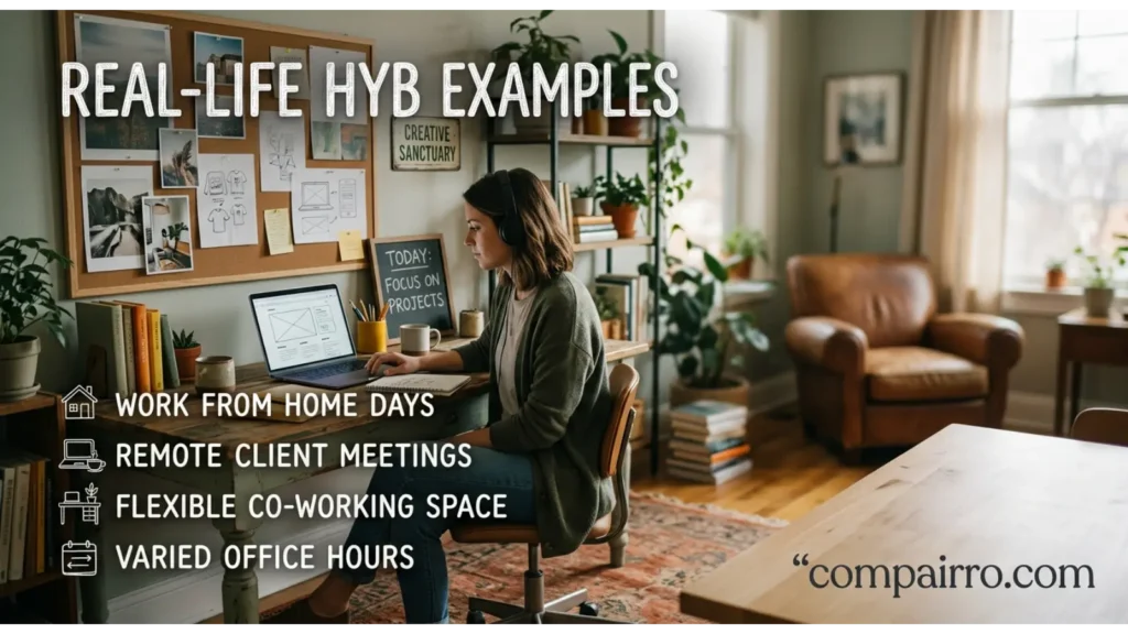 Real-Life Examples of HYB in Text