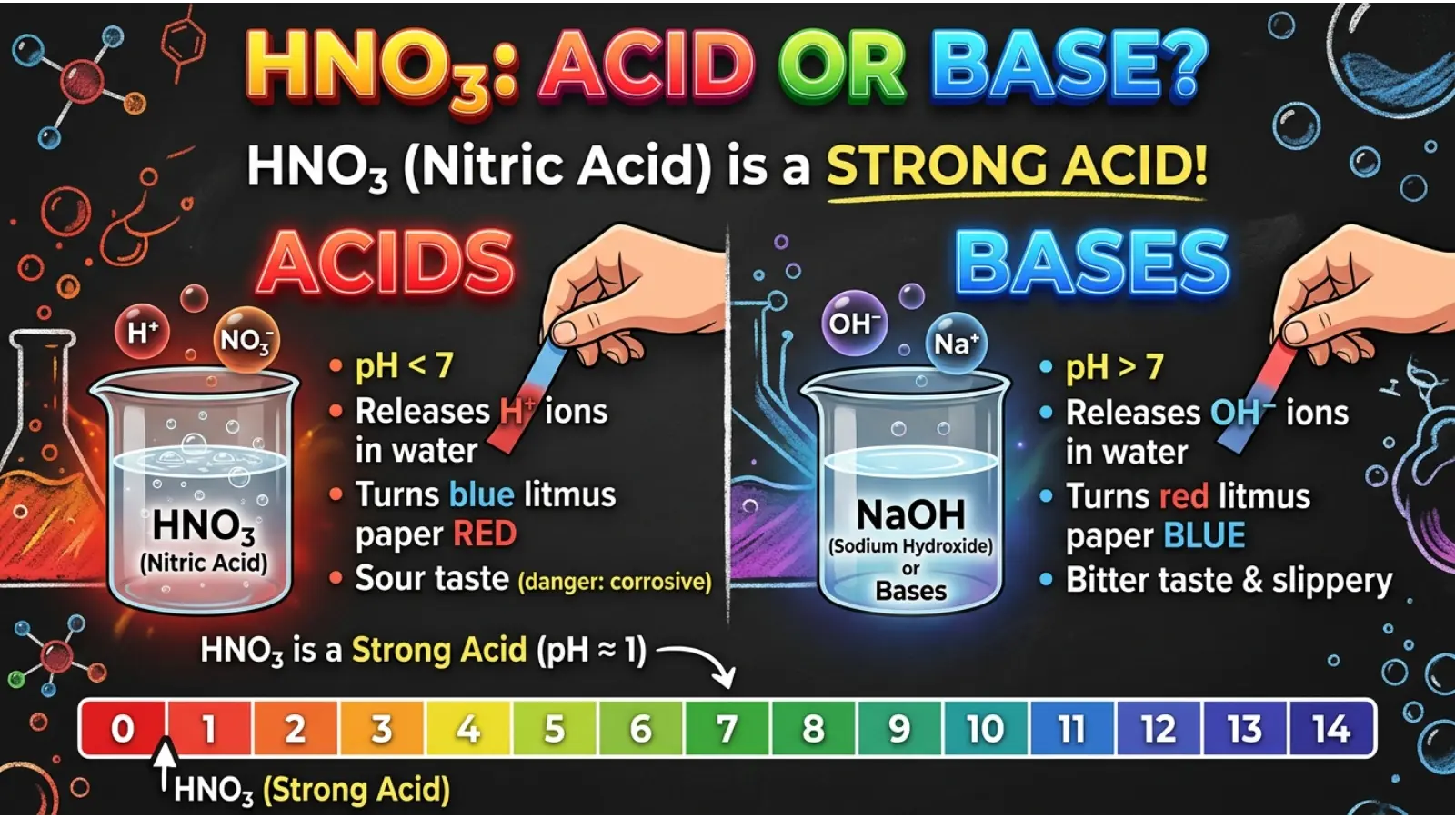 HNO3 Acid or Base