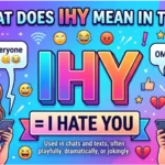 IHY Meaning in Text