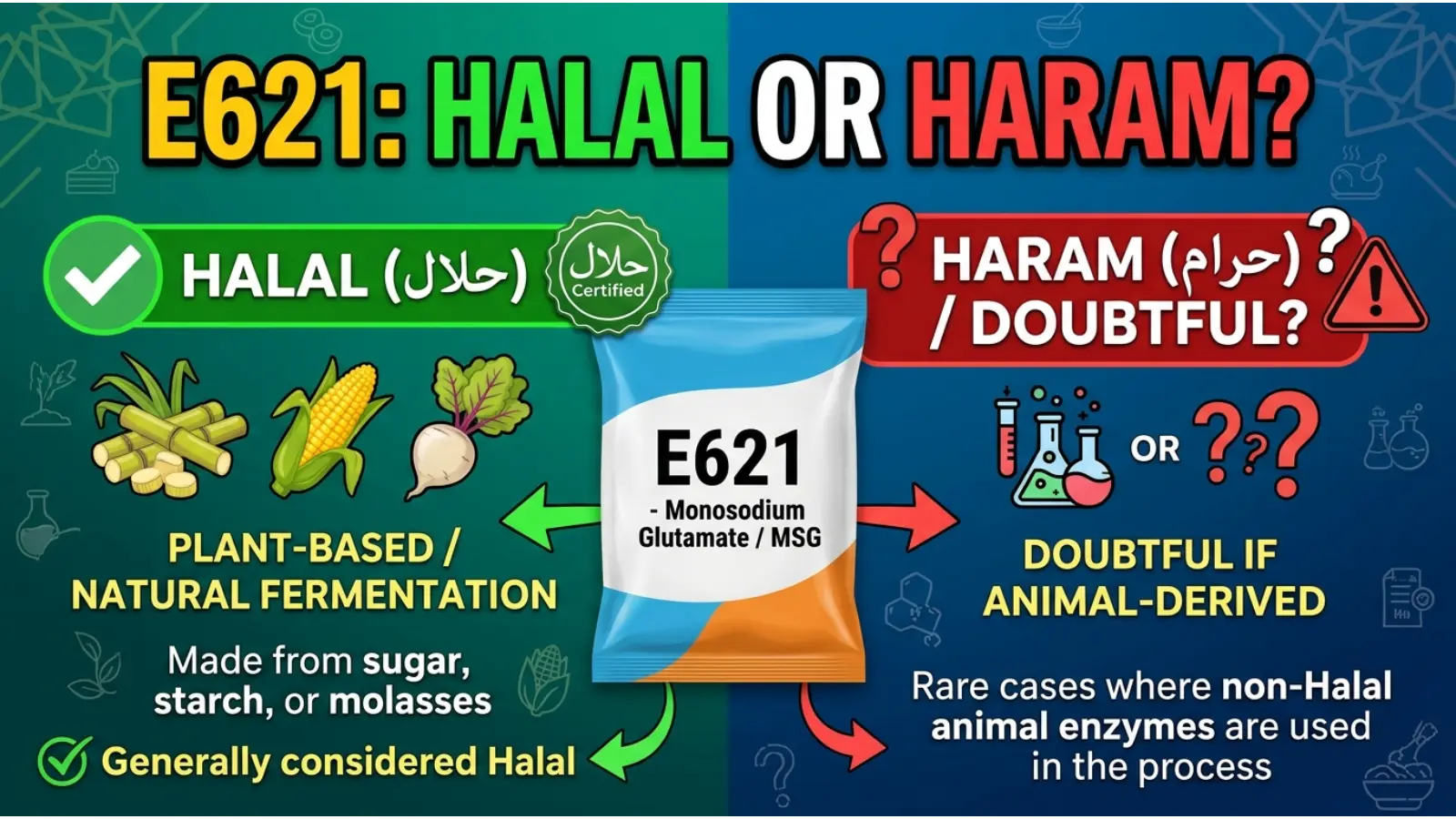 E621 Halal or Haram