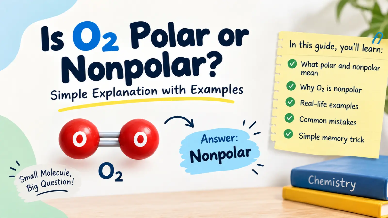Is O2 Polar or Nonpolar